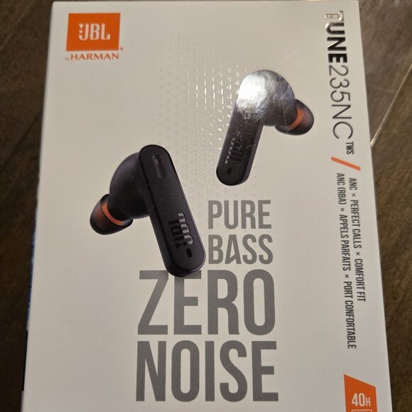 JBL - Tune 235NC True Wireless Noise Cancelling In-Ear Earbuds - Picture 1 of 7